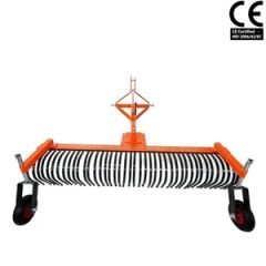 3 Point Hitch Grass Machine Lawn Stick Rock Leaf Weeding Lawn Leveling Garden Hay Landscape Rake for Tractor - Hangzhou Darong Agricultural Machinery Co., Ltd.