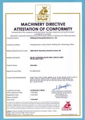 Sitron Harvester CE certificate certificate from Weifang Sichuang Machinery Co., Ltd.