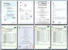 All Certs certificate of QINGDAO BONWAY INDUSTRIAL CO., LIMITED – certificate photo, supplier certificates section