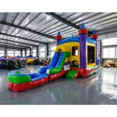 Inflables Infantiles Mini Bounce House Inflatable Bouncer Water Slide Bouncing Bouncy Jumping - Image 1