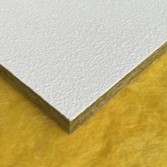 Rock Wool Acoustic Ceiling Tiles Grid Rh 99 Fire A2 Nrc 0.85 Clour White Origin China Model NO. 1212 Trademark DEGO HS Code - Image 2