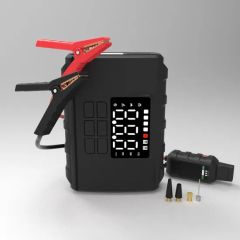 Ultimate 12000mAh Portable Power Bank and Jump Starter Input 5V Color Black Model NO. S-T27 Cycle Life 3000X Modelnumber - Image 3