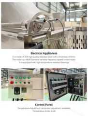 Small Automatic Batch Fryer for Snacks Automatic Stirring Nut Frying Machine Chicken Chop Round Deep Fryer - Image 6