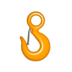 G80 Lifting Hook Rigging Us Eye Slip Hook with Safety Latch MOQ 100PCS Standard Us Trademark no Condition New Color - Image 3
