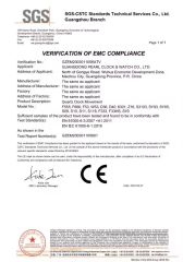 QUARTZ CLOCK MOVEMENT SGS TEST REPORT certificate from Shenzhen Shi Ying Technology Co., Ltd.