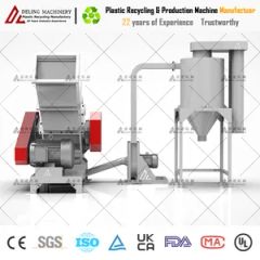Advanced Plastic Pipe Crusher for Large Diameter Tubes - Zhangjiagang Deling Machinery Co, Ltd
