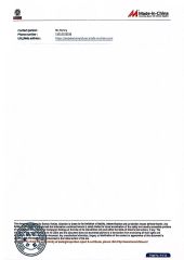 Audit report certificate from Anping County Nuoxi Wire Mesh Products Co., Ltd.