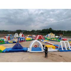 Popular Style Custom Obstacle Course Kids Adult Inflatable Water Parks - Image 5