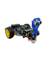 LCD Educational Robotic Kits Interface USB Material Acrylic Display Type LCD Motor Driver L298n Battery Lithium Ion Sensors Hc-sr04 Ultrasonic Sonar - Image 2