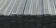 Galvanized Iron Gi Perforated Cable Trays Shape Ladder Brand Mak, Essar, Hakke Material Galvanized Iron Efficiency High - Image 3