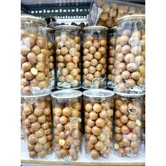 100% Macadamia Nuts Roasted Cracked Dried Size >25mm Healthy Snack in Shell 500g Nutritious Food Packed in Pet Jar From Vietnam - Image 2