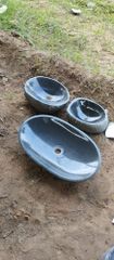Granite Stone Wash Basin Shape Oval Color Black Material Stone Durability High I Deal In New Only Is It Customised Yes Surface Finish - Image 5