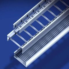 Mild Steel Ladder Cable Trays Shape Ladder Length 3000 Mm Size 50 mm - 1000 mm Side Rail Height 150 Mm Durability Long - Image 2