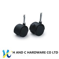 Wheel Caster Nylon Cupboard Caster Furniture Castor with Pin Trademark H&C Condition New HS Code 830242 Model NO. C-Pin Fitting with - Image 3
