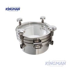 Stainless Steel Sanitary Manhole Cover – Round/Oval/Square, Atmospheric/Pressure, with/without Sight Glass - Image 2