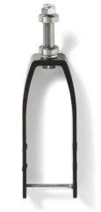 Wheelchair Plastic Accessories Fixed Front Fork for Wheel Size 24 Origin China Design Popular OEM Acceptaple Front Wheel 8*2 - Image 5