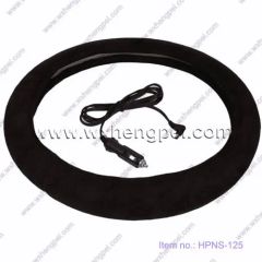 Heated Car Steering Wheel Cover Origin Cn Feature 12V Car Fitment Other Type Heated Cover Specification 38cm Model NO. - Image 3