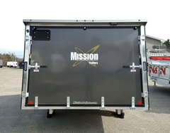 Enclosed Trailers / Mission Trailers 101×12 Aluminum 2-Place Crossover w/Mats & Guides, Rear Canopy - Image 5