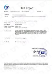 Certificate number TST20230240010-6EN certificate of Hefei Fengkun Intelligent Technology Co., Ltd – certificate photo, supplier certificates section