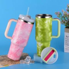 40 Oz. Marble Waves Tumbler Reusable Marbling Stone Coffee Travel Mug Tea Drinking Wine Smoothie Cups - Shanghai Karry Industrial Co., Ltd.