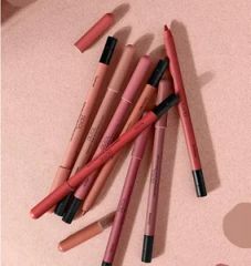 Matte Lipstick Lip Liner Everyday Nude Makeup Form Pencil Origin China Model NO. T1 Type Lipstick Trademark Non Specification - Image 3