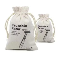 Promotional Drawstring Bags Canvas Drawstring Gift Bag Custom - Image 2