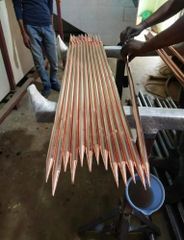 Solid Copper Earth Rods Thickness 12 mm Length Of Rod 1 Metre Country of Origin Made in India Installation Service Earthing Electrode Installation - Image 3