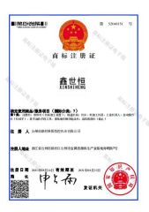 brand certificate from Taizhou Luqiao Shiheng Cnc Lathe Co., Ltd