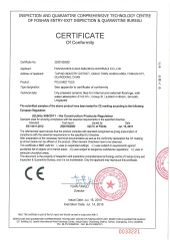 CE certificate of Foshan Bolcada Building Materials Co., Ltd – certificate photo, supplier certificates section