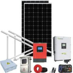 3 Kw Solar Power System on Grid for Solar Cooling System Power 3kw Origin Zhejiang Standard Standard Model NO. SMSH-3KW HS Code - Image 1