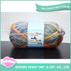 Hand Knitting Super Wash Red Acrylic Knitting Yarn Key Yarn Life Long Life Trademark Toway Size Customized Technics Knitted - Image 6