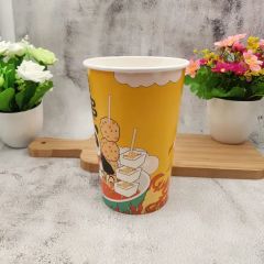 10. Customized Logo Design Paper Single Wall Double Wall Ripple Cup Paper GSM 300/320/350GSM+18PE Eco-Friendly Yes Style Creative - Image 6