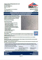 BBA certificate from Jiangsu Canlon Building Materials Co., Ltd.