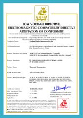 Certification certificate from Nanjing Ningkai Instrument Co., Ltd.