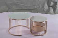 Nordic Creative Coffee Tables for Living Room Furniture with Glass Top Mirror Over Center Table - Tianjin Tsr Import&Export Co., Ltd