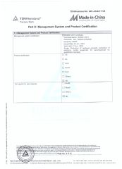 SUPPLIER ASSESSMENT REPORT certificate from TOPUNION HARDWARE AND PLASTIC CO., LIMITED