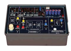 Delta Modulation Demodulation Trainer Brand Kitek Model BCT-14 Ic Mounting Type On Ic Sockets Enclosure Material Abs - Image 1