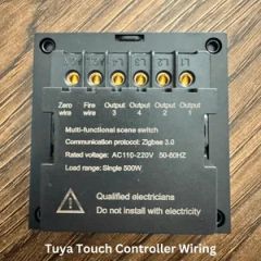Touch Screen Home Controller Smart Switch for Tuya Devices with 4 Physical Buttons - Image 6