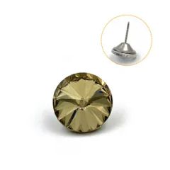 Upholstery Buttons with Metal Loop Buttons for Sewing Sofa Bed Headboard - Image 4