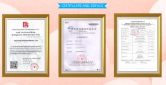 Our Certificate certificate from Jiangxi Hairui Natural Plant Co., Ltd.
