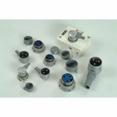 Ip 33 Metal Clad Plug & Socket, 440 Volt No. Of Pin 3 Material Metal IP Rating IP 33 MCB Protected No Pin Type 2 / 3 - Image 1