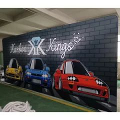 Bk19 Portable Curved Floor Exhibition Tension Fabric Banner Stand - Foshan Dasi Metal Technology Co., Ltd.