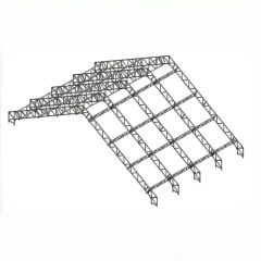 Portable Line Array PA Truss Systems for Outdoor Concert Trademark HTtruss HS Code 761090000 Origin Guangdong China Truss Main Tube 50*3mm - Image 1