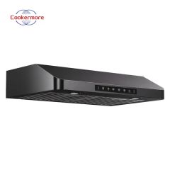 Slim Touch Control Stainless Steel Kitchen Smoke Extraction Range Hood - Image 3