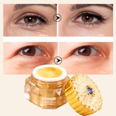 Organic Under Eye Cream Dark Circles Puffy Eye Bags Removal Caviar Moisturizing Tender Xanthan Gum Eye Cream - Image 4