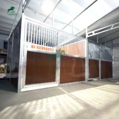 Safe and Strong Portable Galvanized Horse Stable Panel Stall Horse Equipment - Image 4