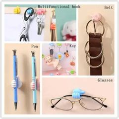 Plastic Thumb Shape Holder Size 1.2mm Color Blue Self Adhesive Yes Design Thumb Design Mounted Wall Mounted Material ABS - Image 2