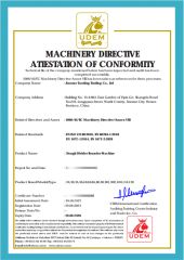CE Certificate certificate from Jiaozuo Taoding Trading Co., Ltd