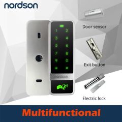 Standalone Management Card Metal Shell Touch Screen Weigand TCP/IP Access Control RFID Reader - Image 1
