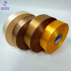 Factory Wholesale 50 mm 2inch Solid Color 100 Polyester Satin Ribbon for Gift Wrapping - Image 6
